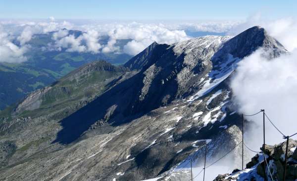 Widok na Hoher Riffler (3231 m)