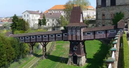 Jurkovič's covered wooden bridge
