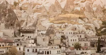 Abenddämmerung über GÖREME