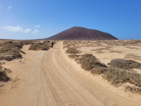 Trockene Landschaft