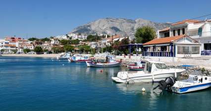 Trip to the port of Ormos