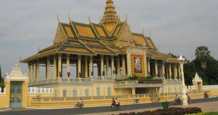 Koninklijk Paleis in Phnom Penh