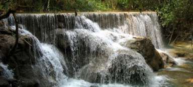 Kuang Si-watervallen