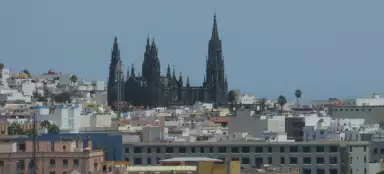 Parada na cidade de Arucas
