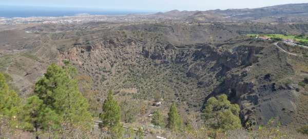 Exit to Pico de Bandama: Weather and season