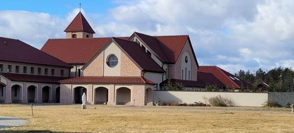 Trapistický klášter: Ubytování