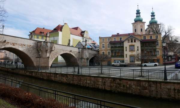 De volta à ponte de St. Jana