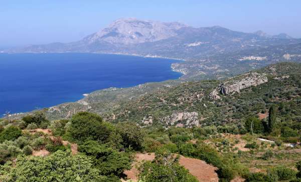 Vista de Kerkis desde Spatharei