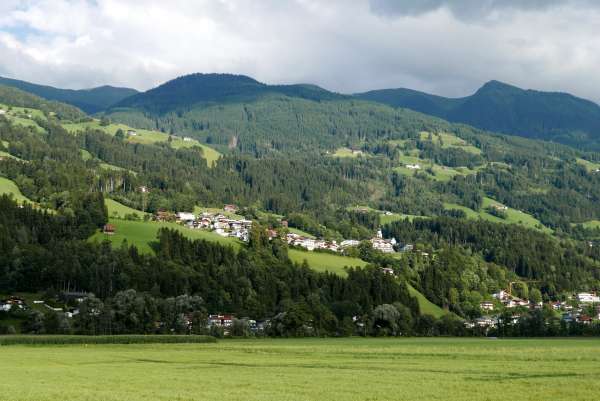 Widok na Hart im Zillertal