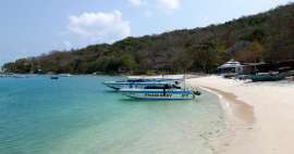 The island of Koh Samet from north to south