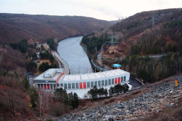 Barrage de Dalešice