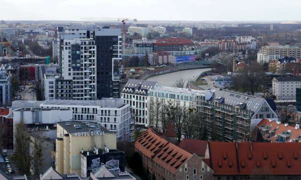 Vue vers l'ouest