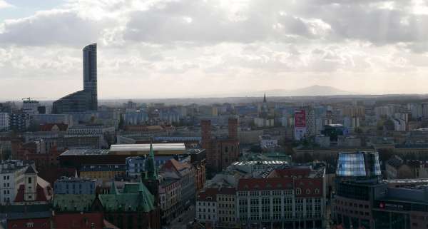 Sky Tower in Wroclaw