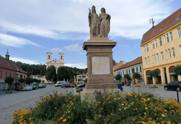 Place de la Liberté à Bucovice