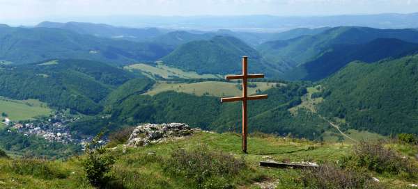 Strážovské vrchy에서 가장 아름다운 장소