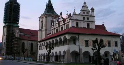 Ayuntamiento renacentista en Levoča