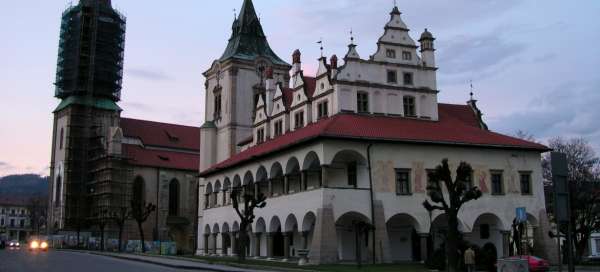 Hôtel de ville Renaissance à Levoča