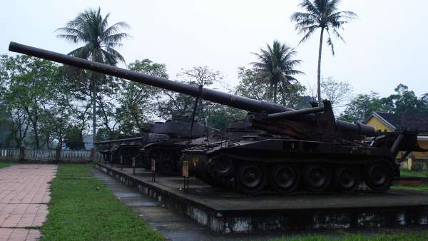 来自越南战争的美国坦克