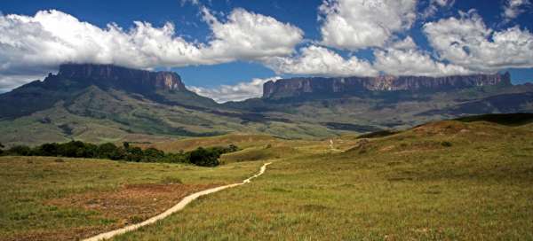 Trilha para Roraima: Tempo e temporada