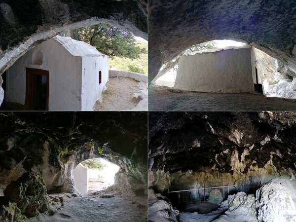 В начале пещеры Пифагора