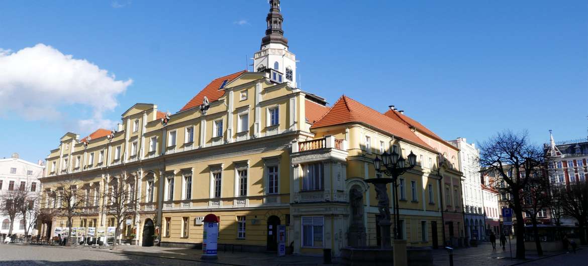 Places The market in Swidnica