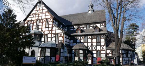 Vredeskerk in Swidnica: Accommodaties