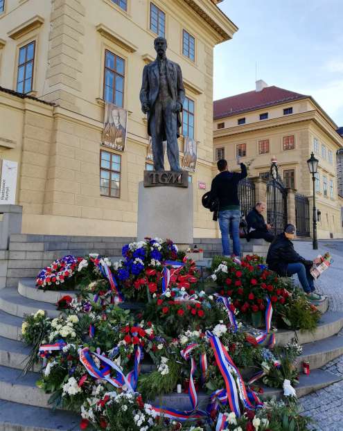 Denkmal für Tomas Garrigue Masaryk