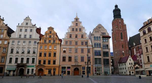 Der westliche Teil des Marktplatzes