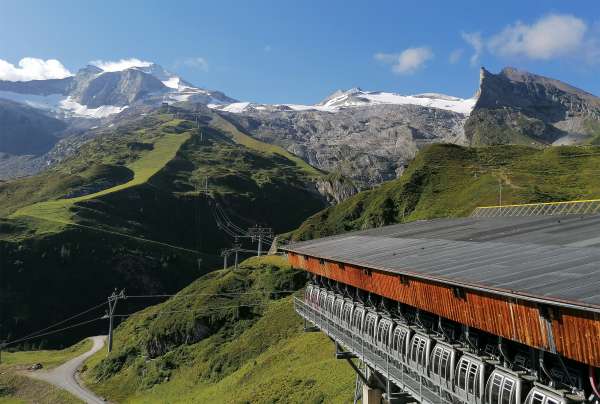 Arrivo alla stazione di Sommberg