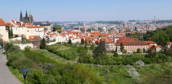 Uitzicht op Praag