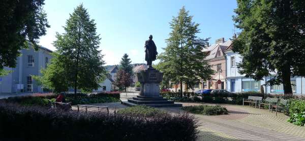 Piazza Rieger a Semily