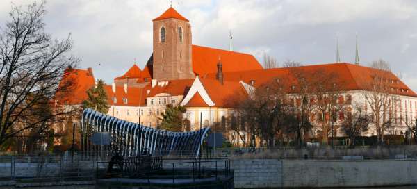 Van Wrocław Rynek naar Tumský ostrov: Accommodaties