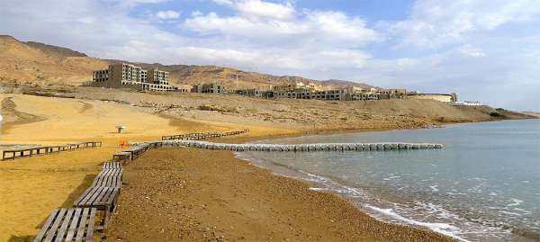 Pláže u Mrtvého moře