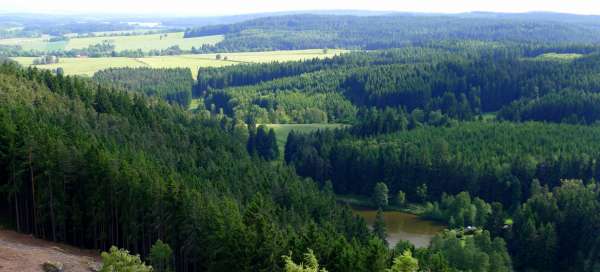 The most beautiful places in Czech Canada: Weather and season