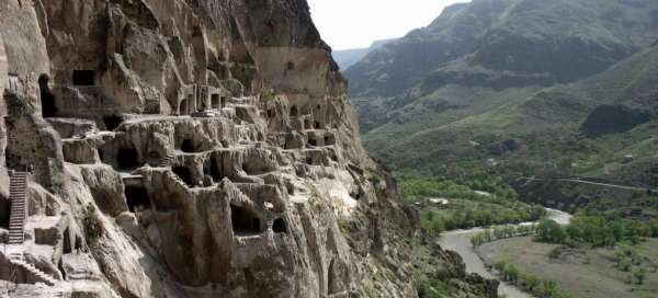 Città rupestre impressionante