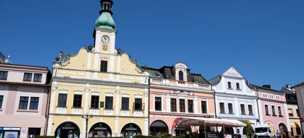 Altes Rathaus in Rychnov nad Kněžnou: Unterkünfte