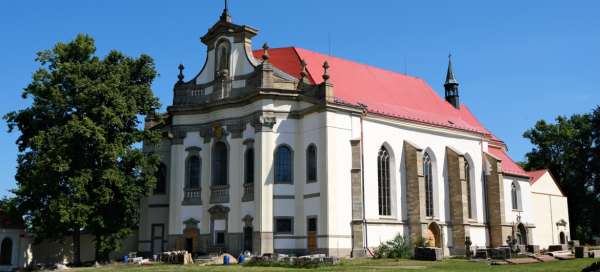 Kirche der Heiligen Dreifaltigkeit in Rychnov: Wetter und Jahreszeit