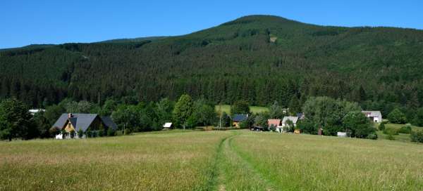 Ein Spaziergang von Filipovice nach Bršť: Unterkünfte