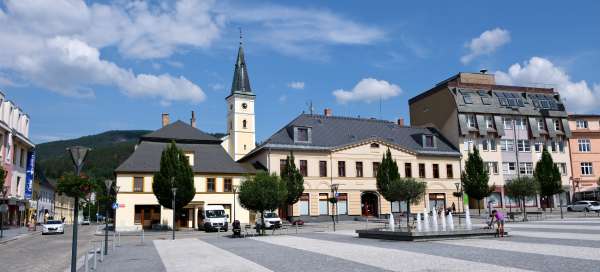 City tour of Jeseník: Weather and season