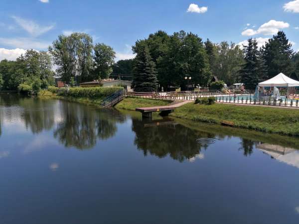 Swimming in Divoká Orlica