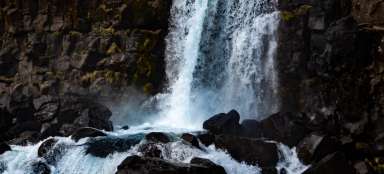 Öxarárfoss waterval