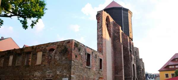 Ruinen der Mönchskirche in Budyšín