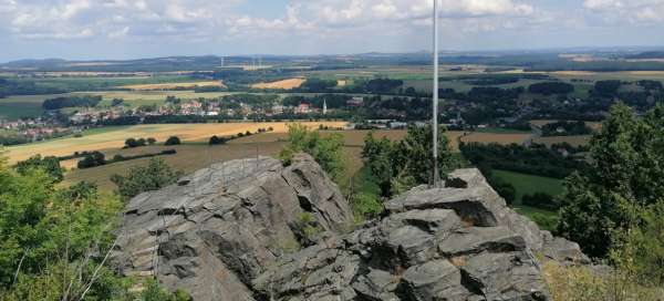 Ascent to Oberoderwitzer Spitzberg (510 m)