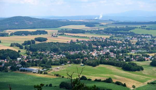 Uitzicht naar het noordoosten