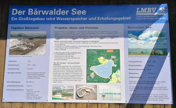 Information sur le lac Bärwalder See