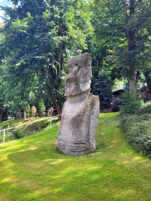 You don't need to go to Easter Island to see moai