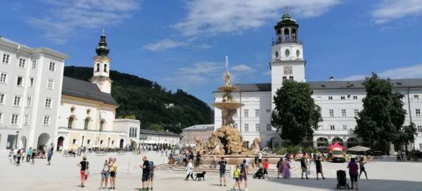 Residenzplatz Salzburg