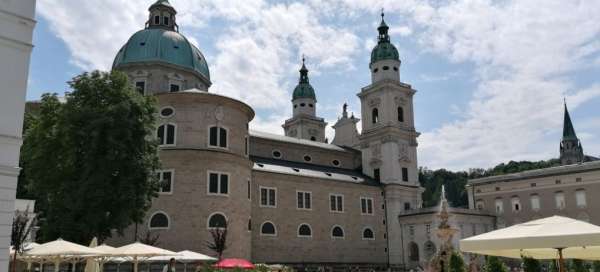 Kathedraal van de Heiligen Rupert en Vergilius, of de kathedraal van Salzburg: Weer en seizoen