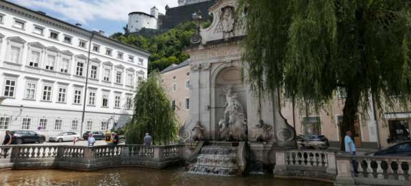 Plac Kapitelplatz: Pogoda i pora roku