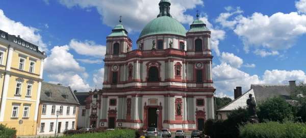 Visite de Jablonné à Podještědí